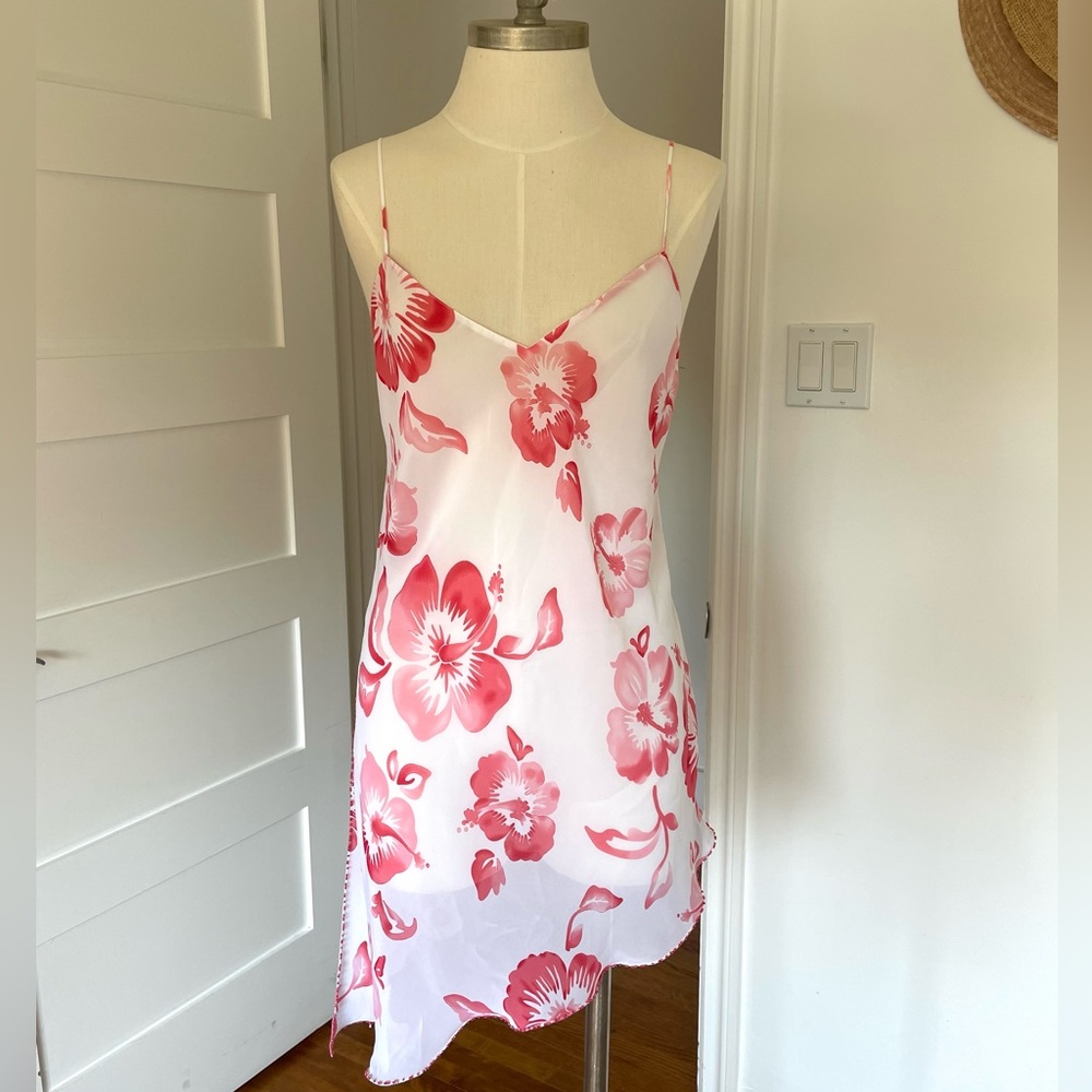 Floral slip dress
